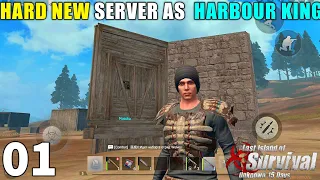 [DAY01] NEW SERVER IS HARD SERVER AS HARBOUR KING | EP01 | LAST DAY RULES SURVIVAL HINDI GAMEPLAY