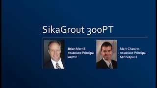 WJE Webinar Series: SikaGrout 300PT