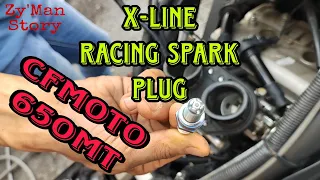 Cfmoto 650mt Replace Air Filter & X-Line Racing Spark Plug.