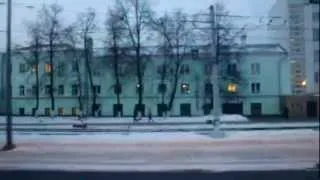 Белорусский вокзал - Тестовская. Из окна поезда.