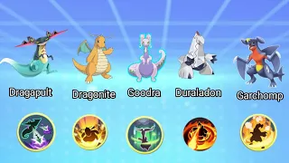 Which🐉Dragon Pokemon Has Best Unite Move🔥|| Pokemon Unite 💥🐲#pokemonunite #pokemon