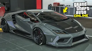 Pegassi Tempesta Custom (Lamborghini Huracan) - GTA 5 Vehicle Customization