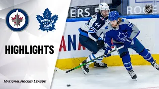 Jets @ Maple Leafs 3/9/21 | NHL Highlights