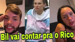 Bruno amigo do Rico fala que Bil viu o casaco rasgado😱😱😱