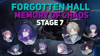 Star Rail 1.1 |  Memory of Chaos 7 | 3-star clear