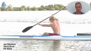 Sprint kayak technique 01 - Setup