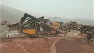 Mesda Tracked Mobile Sand Making and  Washing Plant .