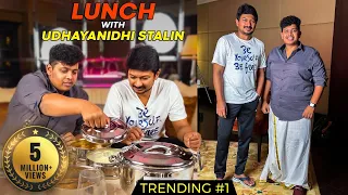 Lunch With Udhayanidhi Stalin🔥| அம்மா சமையல் - Irfan's View