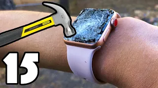 15 WAYS TO BREAK AN APPLE WATCH