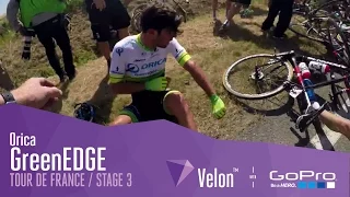 Tour de France Stage 3 Crash