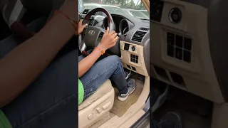 Amazing Engine sound of Land Cruiser Prado 😉#shorts #toyota #ytshorts