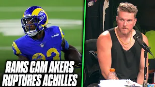 Pat McAfee Reacts: Cam Akers Ruptures Achilles, Out For Season