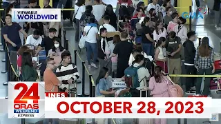 24 Oras Weekend Express: October 28, 2023 [HD]