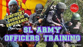 SRI LANKA ARMY OFFICERS CONFIDENT TRAINING