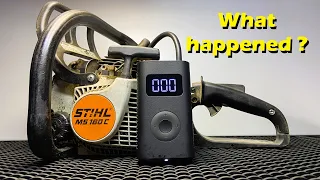 How to repair//no compression//chainsaw repair #Stihl MS180C