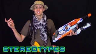 NERF STEREOTYPES | MR. OVER PREPARED