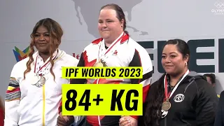 84+ kg at IPF WORLDS 2023 / SCHLATER, MULUH SONITA, BROWN