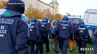 25.10.2020 Demo Berlin Polizei 2.Teil