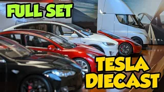 Tesla Diecast: Complete Set | Model S 3 X Roadster Semi