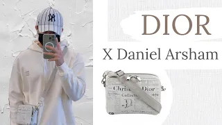 Dior x Daniel Arsham Newspaper Bag | What it fits | TheRealReal | OatReal ThisIsMe