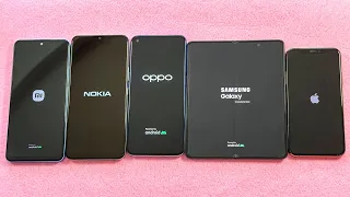 Boot Animation Nokia G31 + iPhone Xs + Z Fold 3 + OPPO A54 + Xiaomi RN12 & Incoming Call