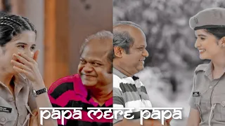 Papa mere Papa ft.Billutosh😍💖 • Billu and Santosh Sharma's father daughter bonding♥️🙈 • @SonySAB♥️