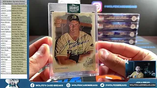 2024 Topps Archives Signature Series Baseball Retired Player 10 Box Half Case Random Teams Break #2