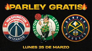 🔥 PRONOSTICOS NBA Y NHL PARA HOY 25/03/2024 🔥 PARLEY GRATIS 🏀🔥-