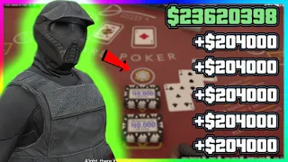 GTA 5 ONLINE **UNLIMITED MONEY GLITCH** GTA 5 ONLINE UNLIMITED CASINO CHIPS! VERY FAST & EASY!