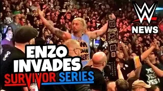 ENZO AMORE KICKED OUT OF WWE SURVIVOR SERIES 2018!! WWE NEWS