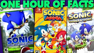 1 WHOLE HOUR of Sonic Facts