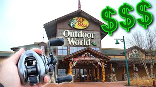 I BOUGHT The MOST EXPENSIVE Baitcaster From BASS PRO & Caught Fish On It!!