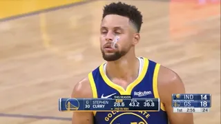 Curry misses both free throws #StephCurry #Warriors #NBA