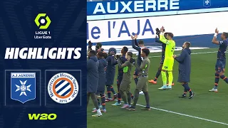 AJ AUXERRE - MONTPELLIER HÉRAULT SC (0 - 2) - Highlights - (AJA - MHSC) / 2022-2023