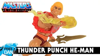 THUNDER PUNCH HE-MAN MOTU Origins Deluxe Action Figure Review | Masters of the Universe Origins