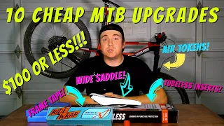 10 Cheap MTB Upgrades (That actually make a BIG improvement!)