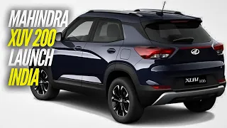 Mahindra XUV 200 Confirm For India? Know Official Launch Date, Price, Engine, Specs and Features