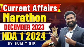 December Current Affairs 2023 | Monthly Current Affairs For NDA/CDS/CAPF 2024 | Learn With Sumit