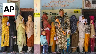 Voting in Indian-controlled Kashmir