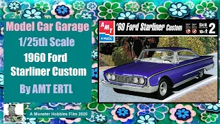 Model Car Garage - 1960 Ford Starliner Custom Model Kit By AMT/ERTL - A Model Car Unboxing Video