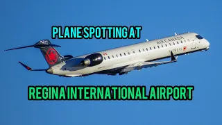 Plane Spotting at Regina International Airport (YQR) (June 2022)