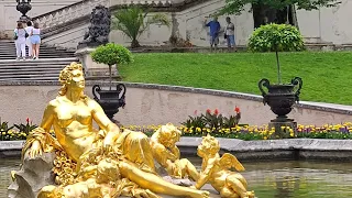 4K tour of the beautiful Linderhof Palace in Ettal, Germany