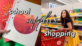 შოპინგი ახალი სასკოლო წლისთვის // Back to School Supplies Shopping // + HAUL and GIVEAWAY