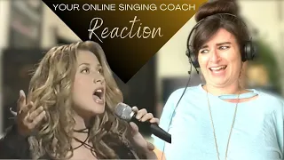 Lara Fabian - Adagio (live) - Vocal Coach Reaction & Analysis - A MASTERCLASS in Stage Performance