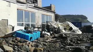 Тайфун уничтожил реабилитационный лагерь в Приморье