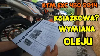 Wymiana Oleju KTM EXC 450 2014 - Taka PEREŁECZKA więc musi być książkowo :D