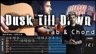 ZAYN - Dusk Till Dawn ft. Sia - Cover (Fingerstyle Cover) + TAB Tutorial (Lesson)