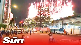 Anti-Olympic protest in Tokyo as Olympic games kick off