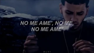 Anuel AA Ft Juice WRLD - No Me Ame (Primera Versión) [LETRA]