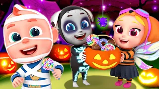 Peak A Boo! Halloween Song For Babies | More Nursery Rhymes & Kids Songs | Rosoo - Baby Songs